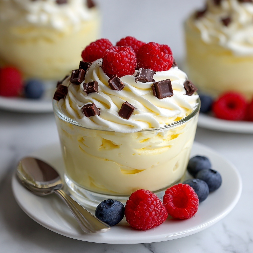 Classic French Vanilla Mousse Recipe - Recipe Image