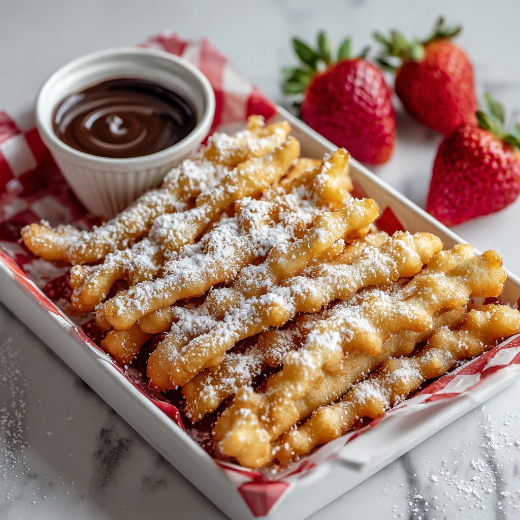 Funnel Cake Fries Recipe - Recipe Image