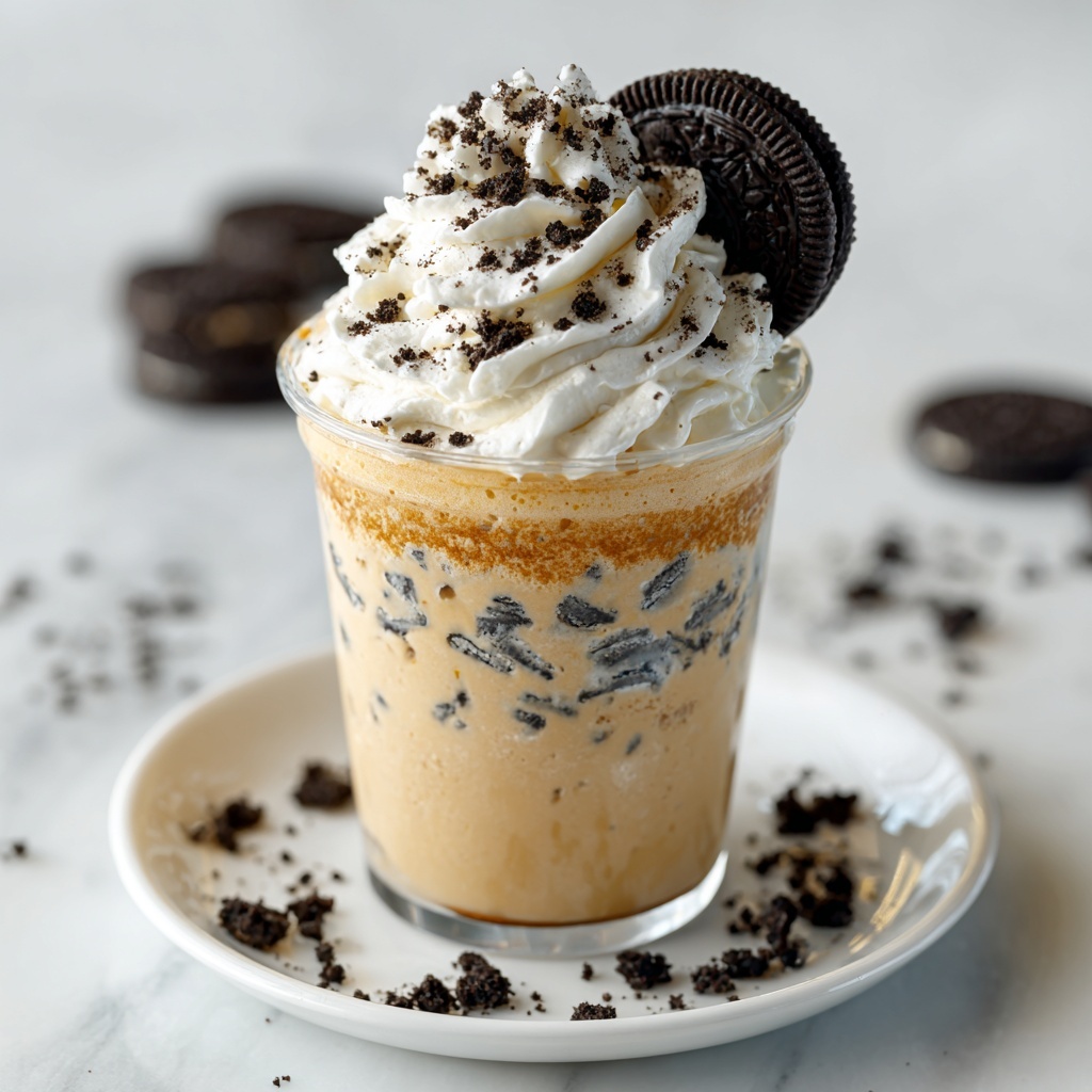 Cookies and Cream Frappe Recipe - Recipe Image