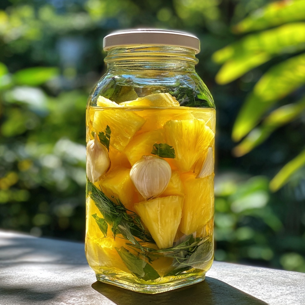 Pickled Pineapple JalapeƱos Recipe - Recipe Image