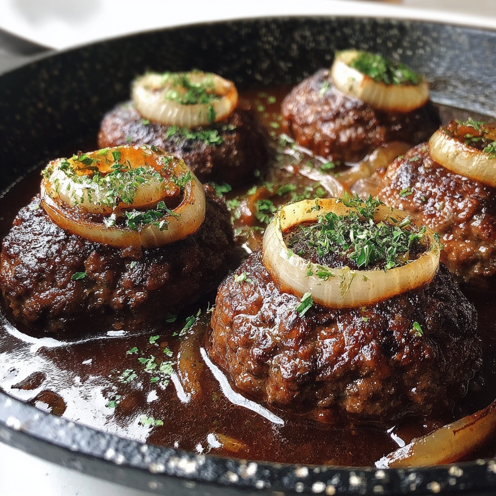 Salisbury Steak Recipe - Recipe Image