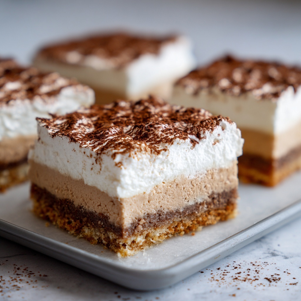 Keto No-Bake Churro Cheesecake Bars Recipe - Recipe Image