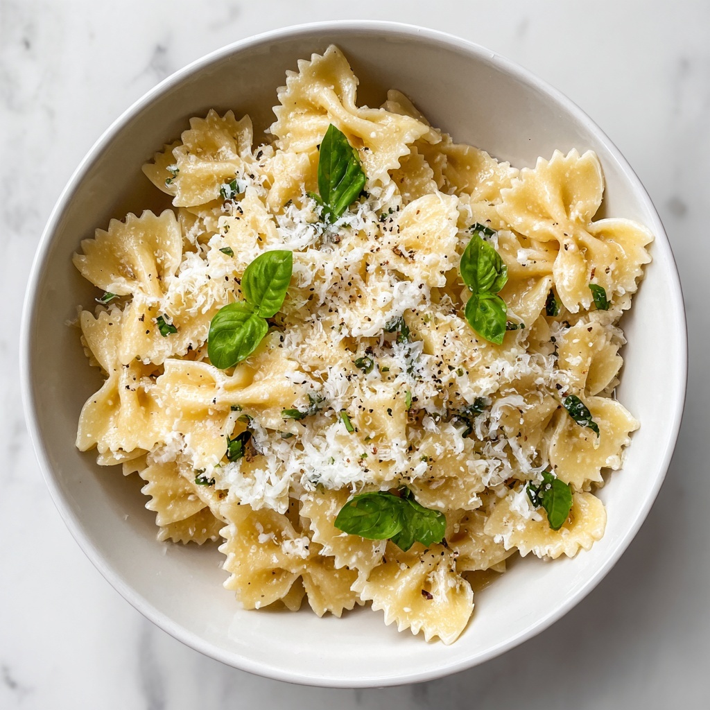Garlic Parmesan Pasta Recipe - Recipe Image