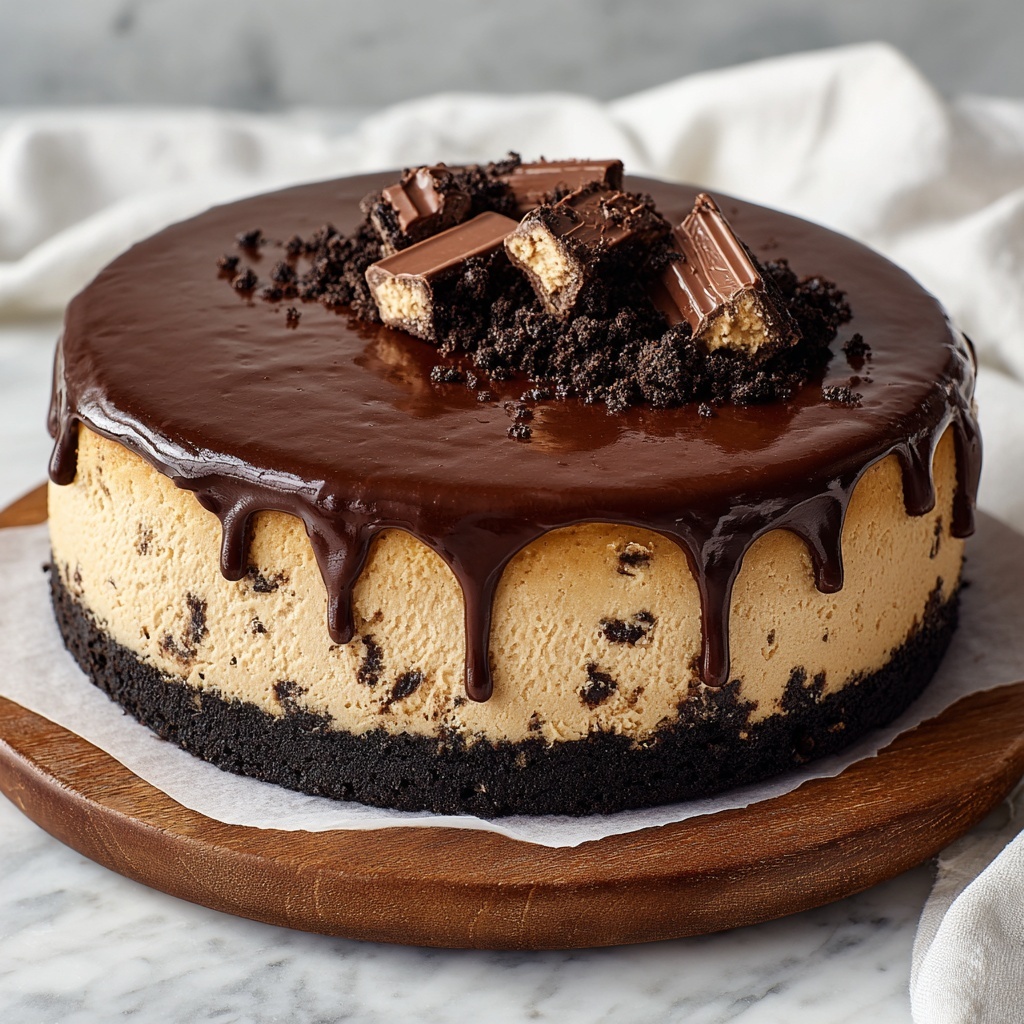 Instant Pot Peanut Butter Cup Cheesecake Recipe - Recipe Image