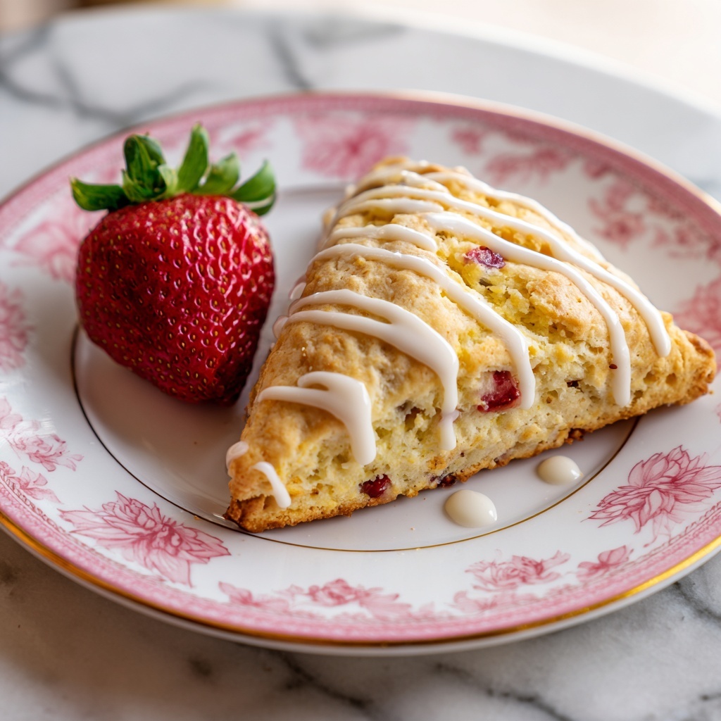 Strawberry Scones Recipe - Recipe Image