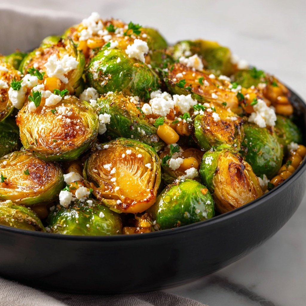 Mexican Street Corn Brussels Sprouts: A Flavorful Twist on a Classic Dish Recipe - Recipe Image