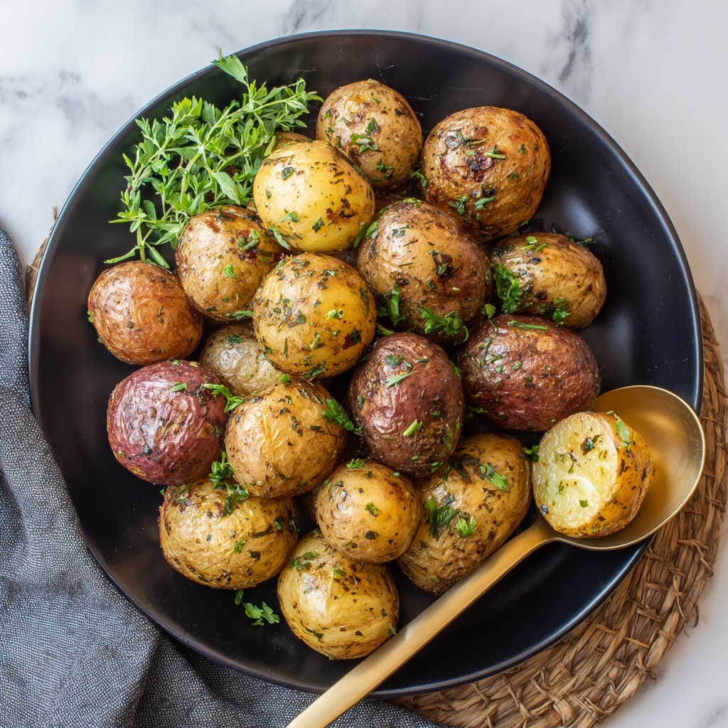 Roasted Tiny Red Potatoes Recipe - Recipe Image