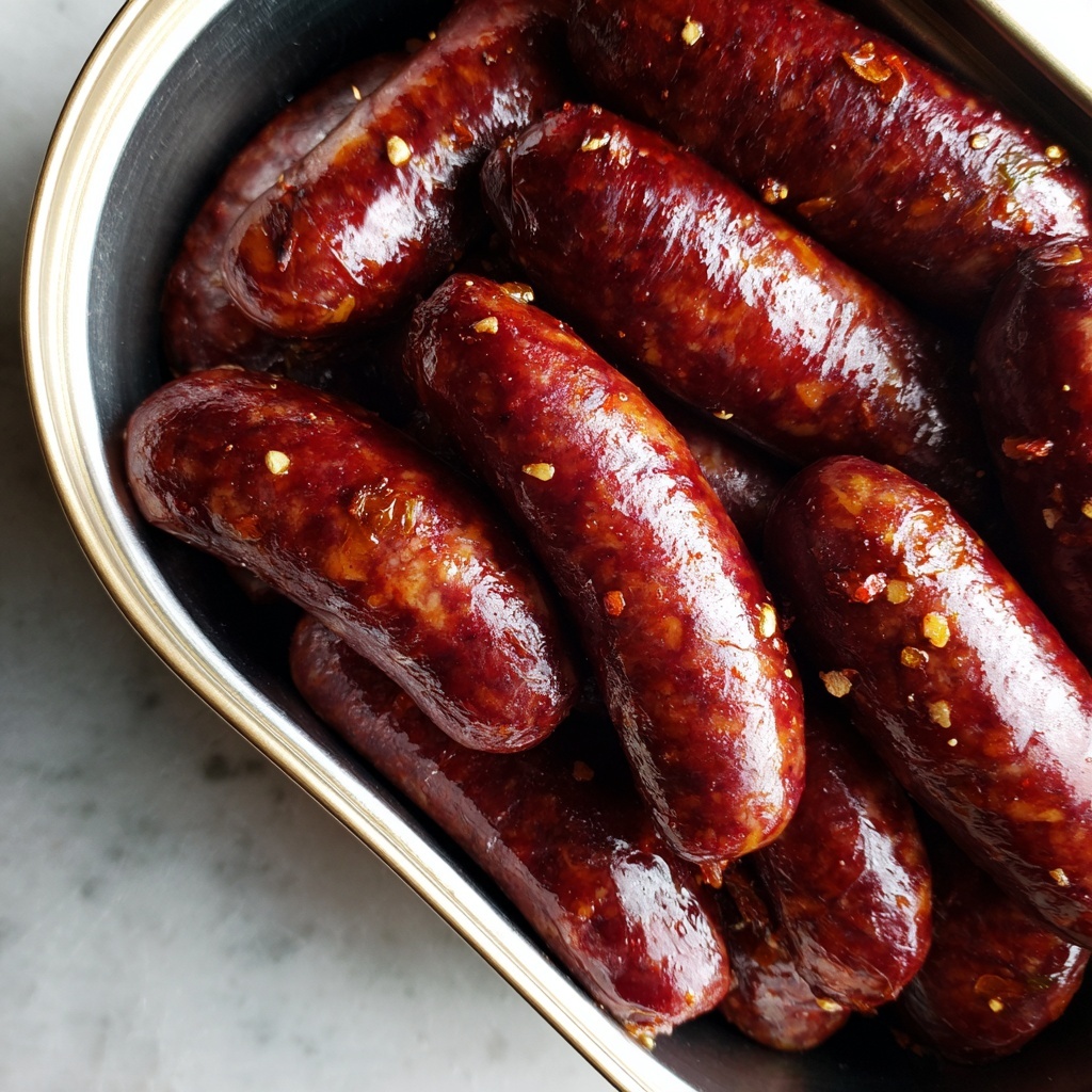 Sweet and Spicy Baked Hot Dog Burnt Ends Recipe - Recipe Image