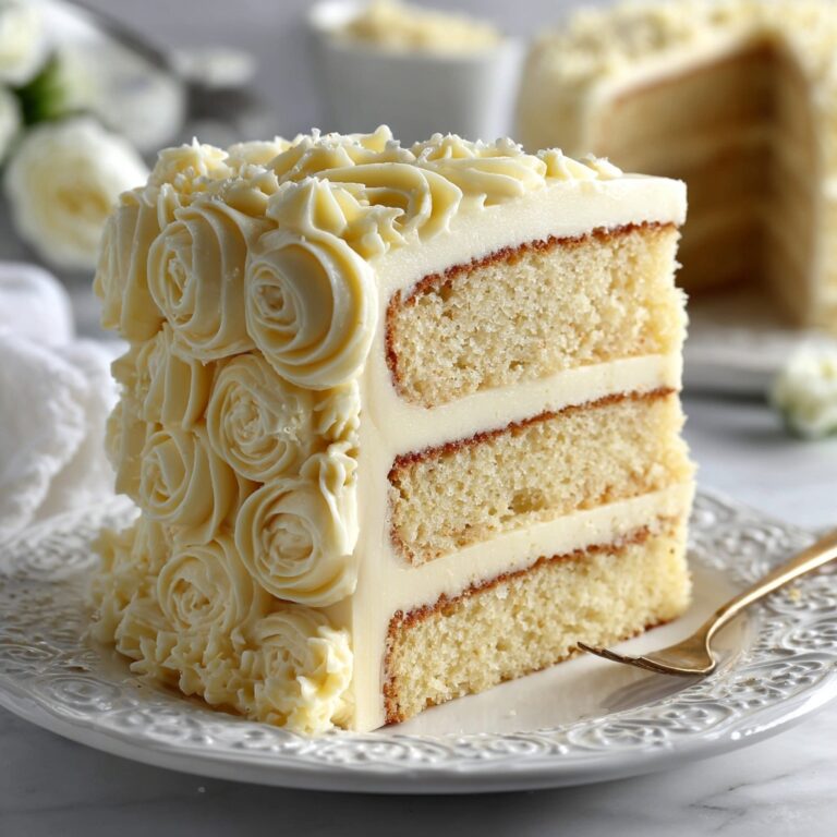 Moist White Velvet Cake Recipe