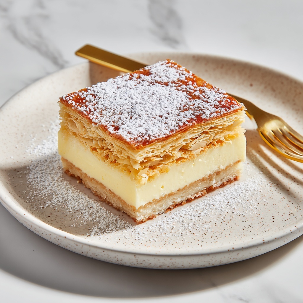 Bougatsa – A Delightful Greek Pastry Recipe - Recipe Image