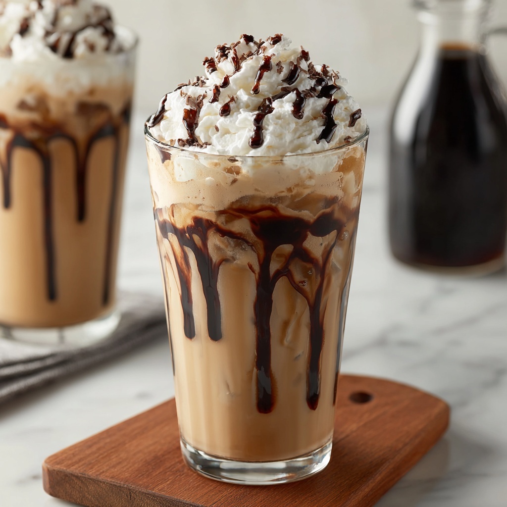 Caramel Hazelnut Iced Coffee Recipe - Recipe Image