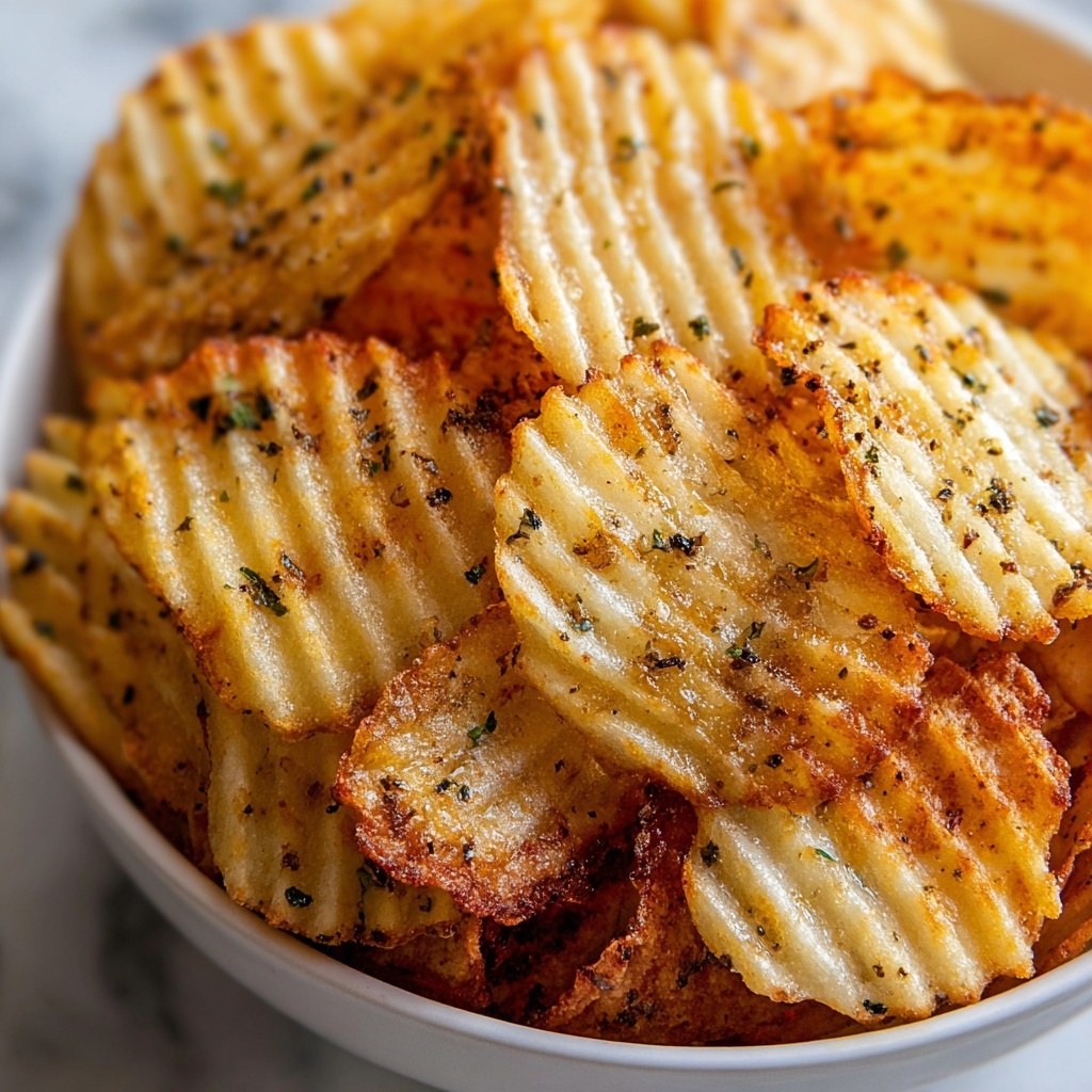 Air Fryer Spicy Dill Pickle Chips Recipe - Recipe Image