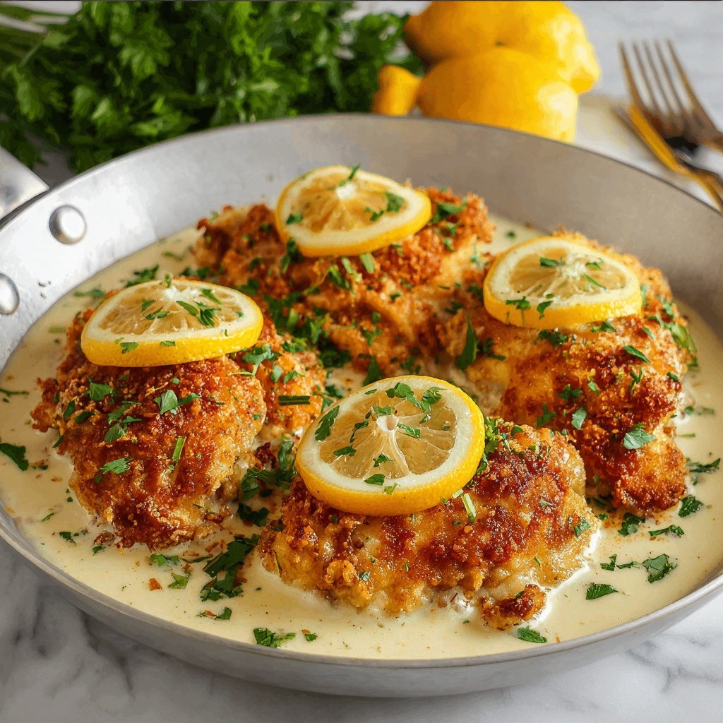Parmesan Lemon Chicken Recipe - Recipe Image