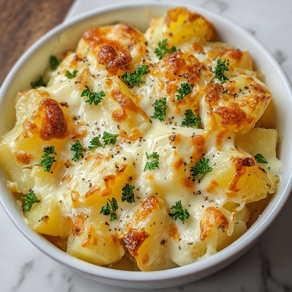 Creamy Delmonico Potatoes Recipe - Recipe Image