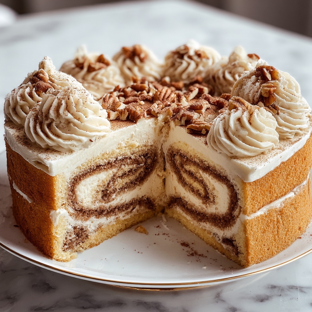 Cinnamon Roll Cake Recipe: A Sweet Swirl of Comfort and Flavor Recipe - Recipe Image