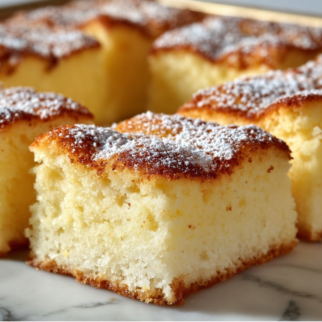 Lemon Cake Bars Recipe - Recipe Image