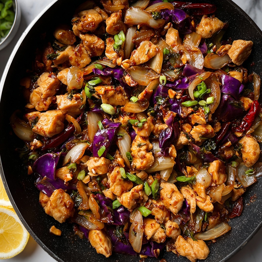 Chicken and Cabbage Stir Fry Recipe - Recipe Image