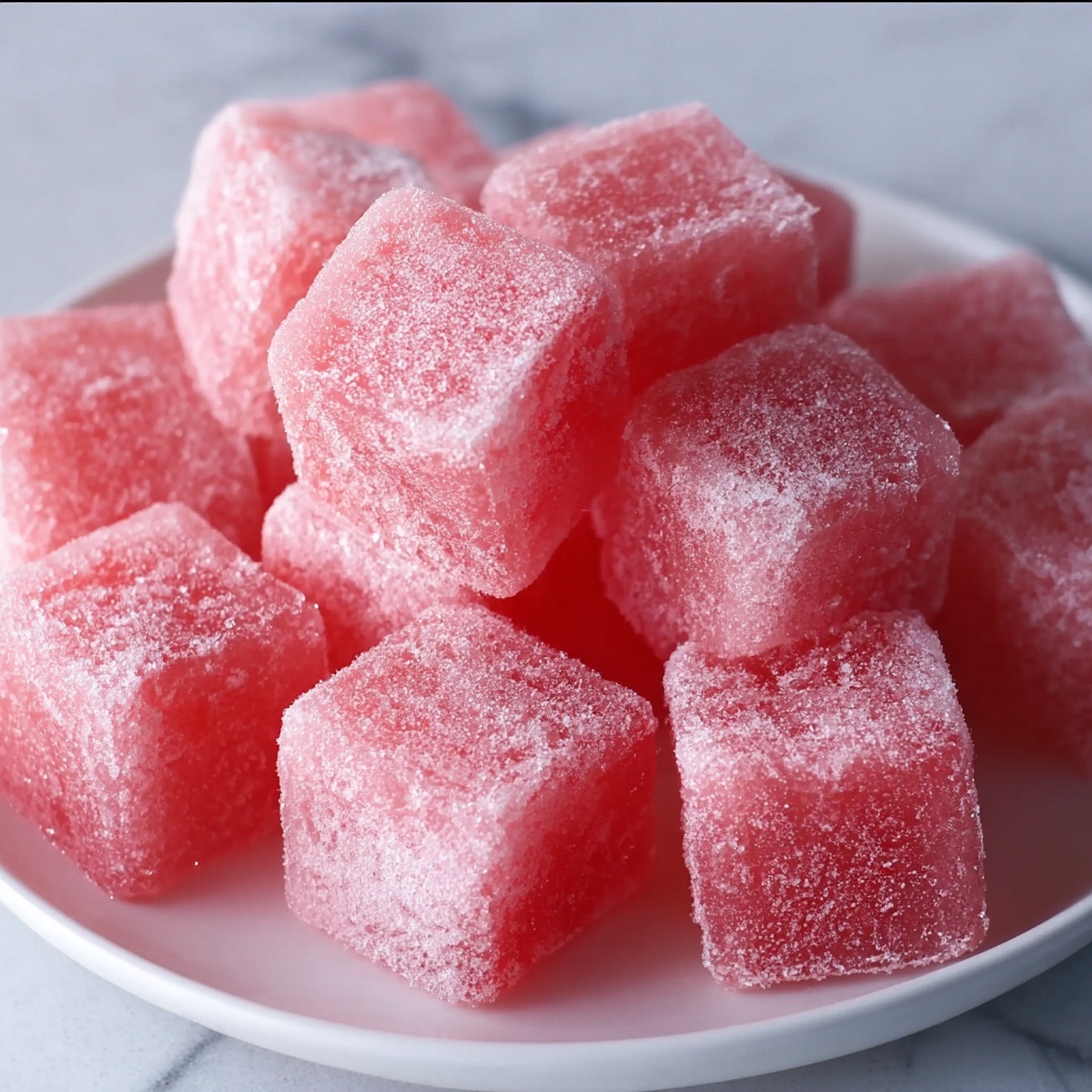 Watermelon Mochi Recipe - Recipe Image