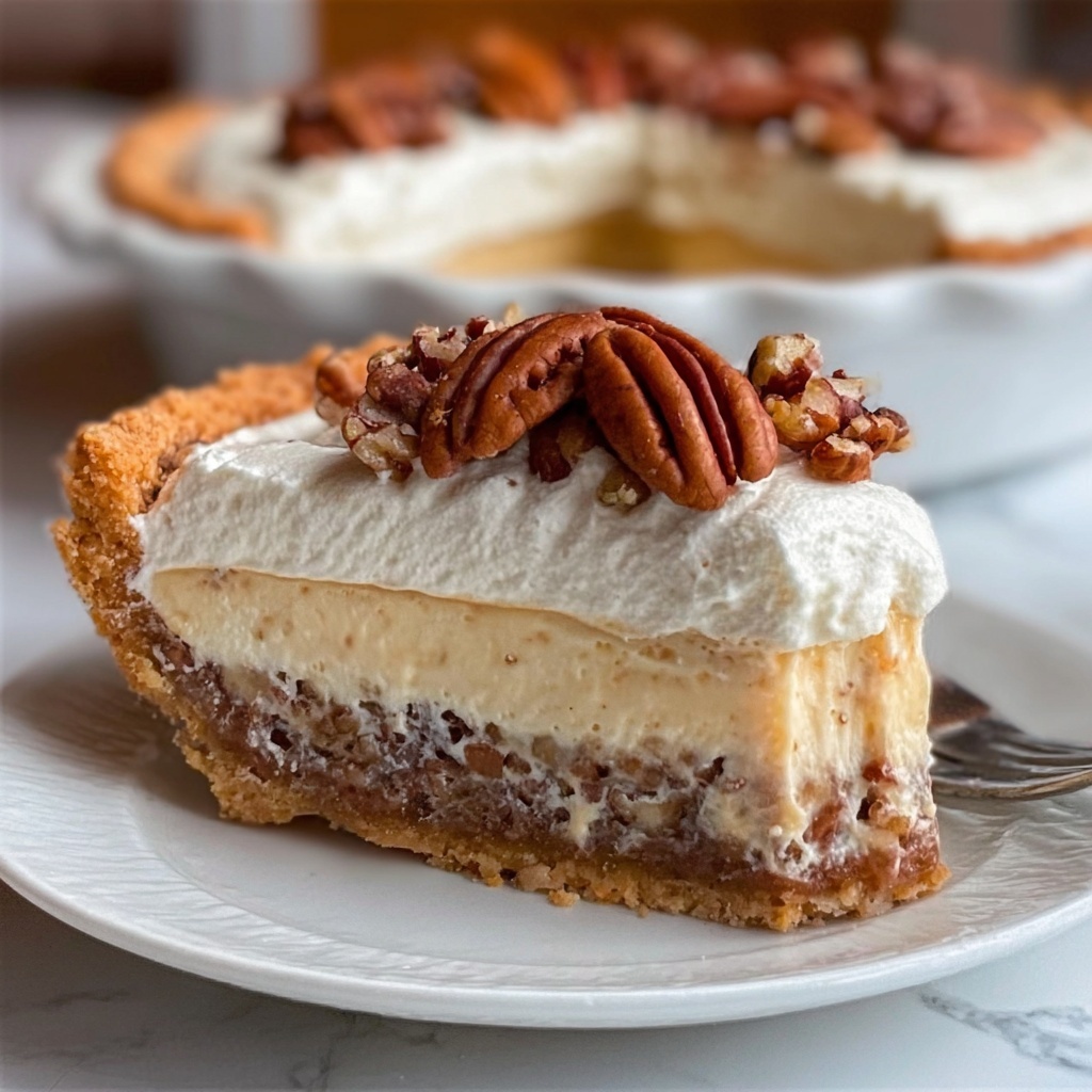 Kentucky Derby Pecan Pie Cheesecake Recipe - Recipe Image