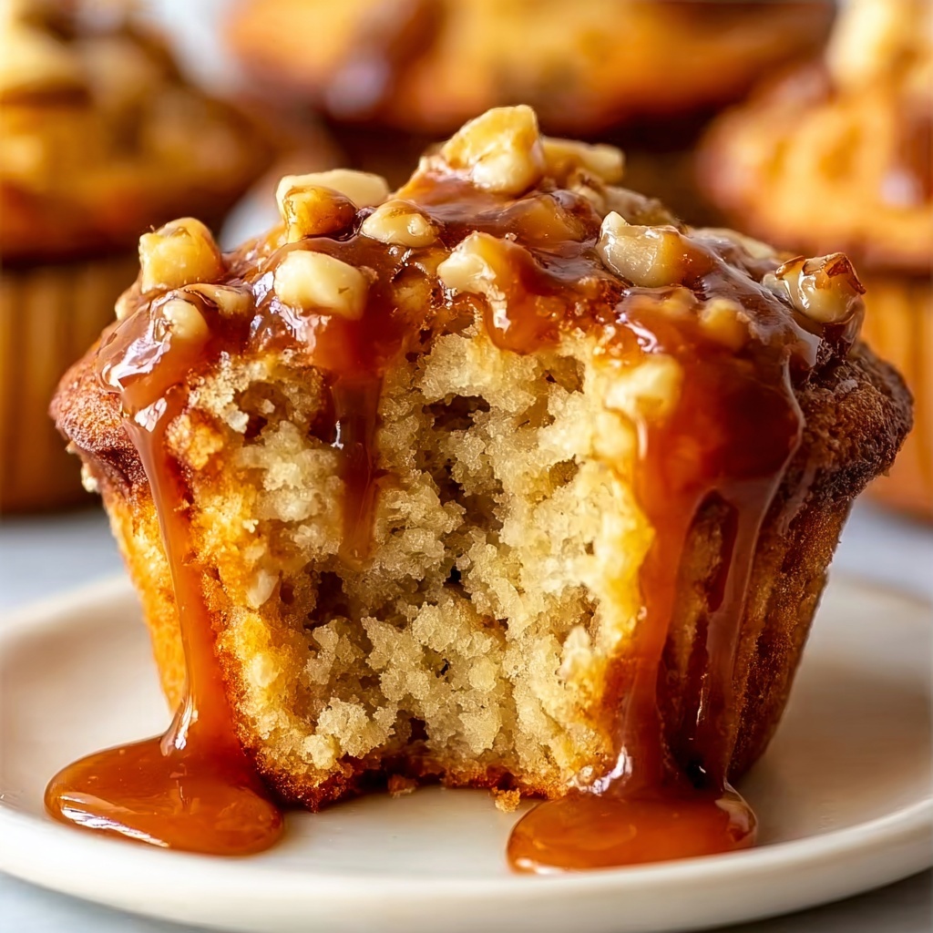 Gooey Caramel Apple Muffins Recipe - Recipe Image