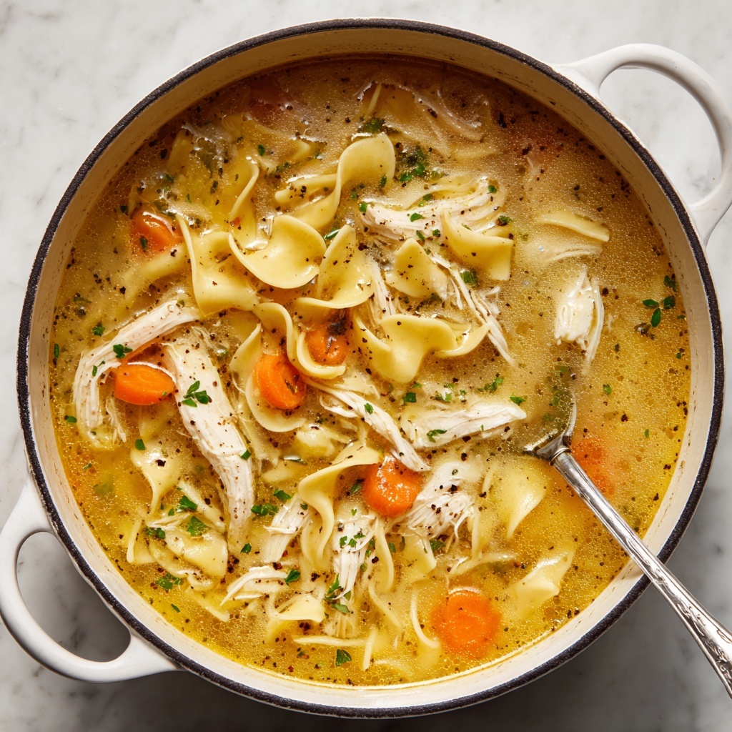Classic Chicken Noodle Soup Recipe - Recipe Image