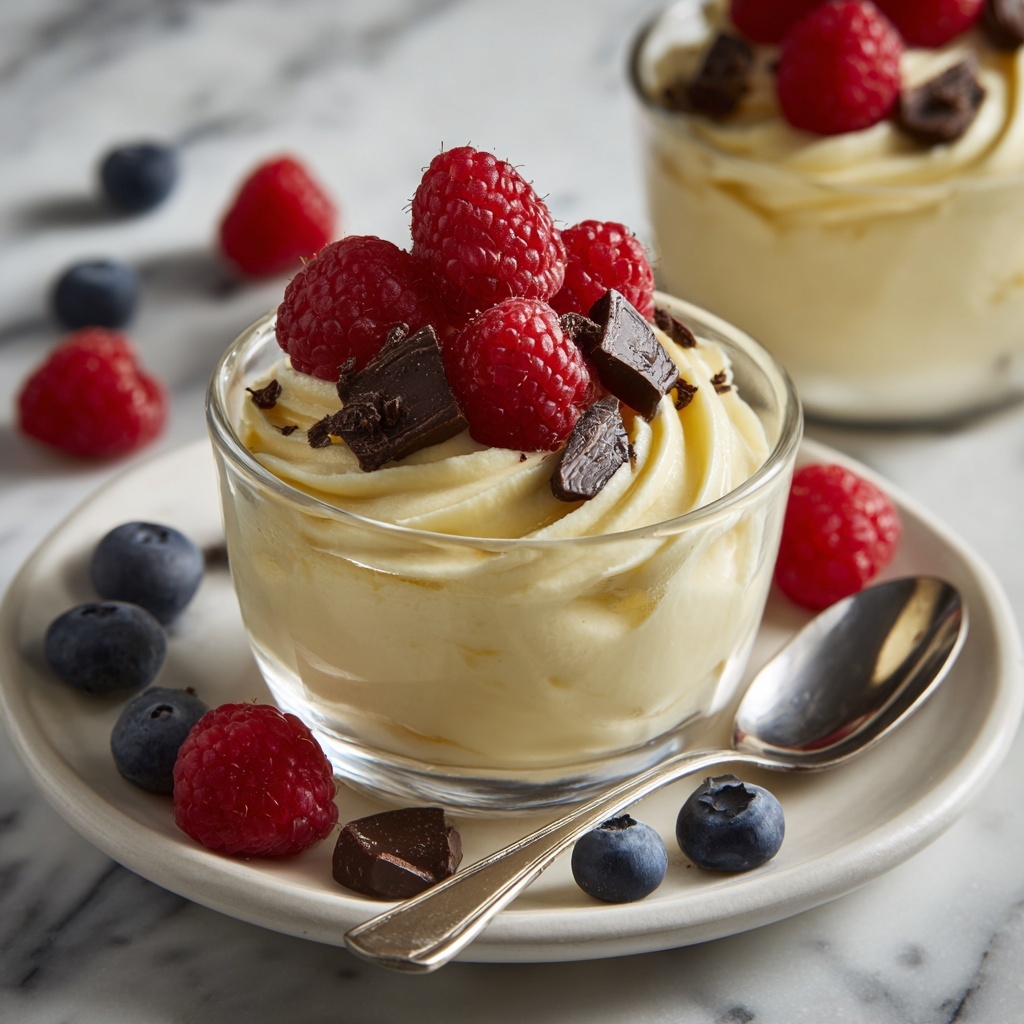 Classic French Vanilla Mousse Recipe - Recipe Image