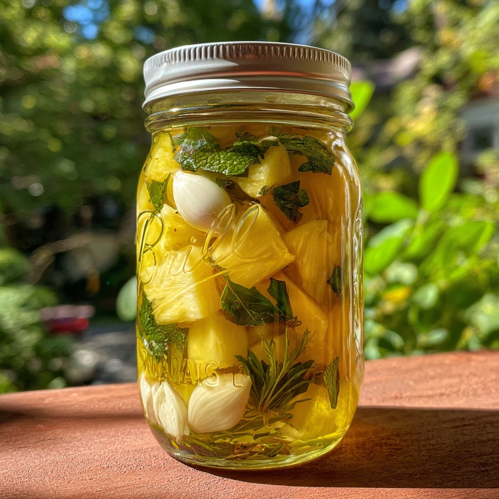 Pickled Pineapple JalapeƱos Recipe - Recipe Image