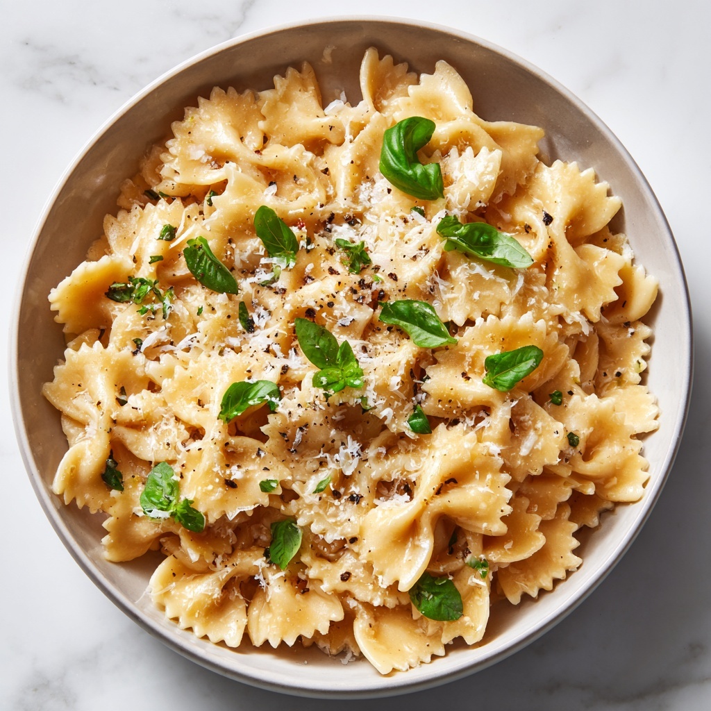 Garlic Parmesan Pasta Recipe - Recipe Image