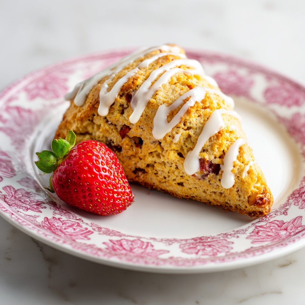 Strawberry Scones Recipe - Recipe Image
