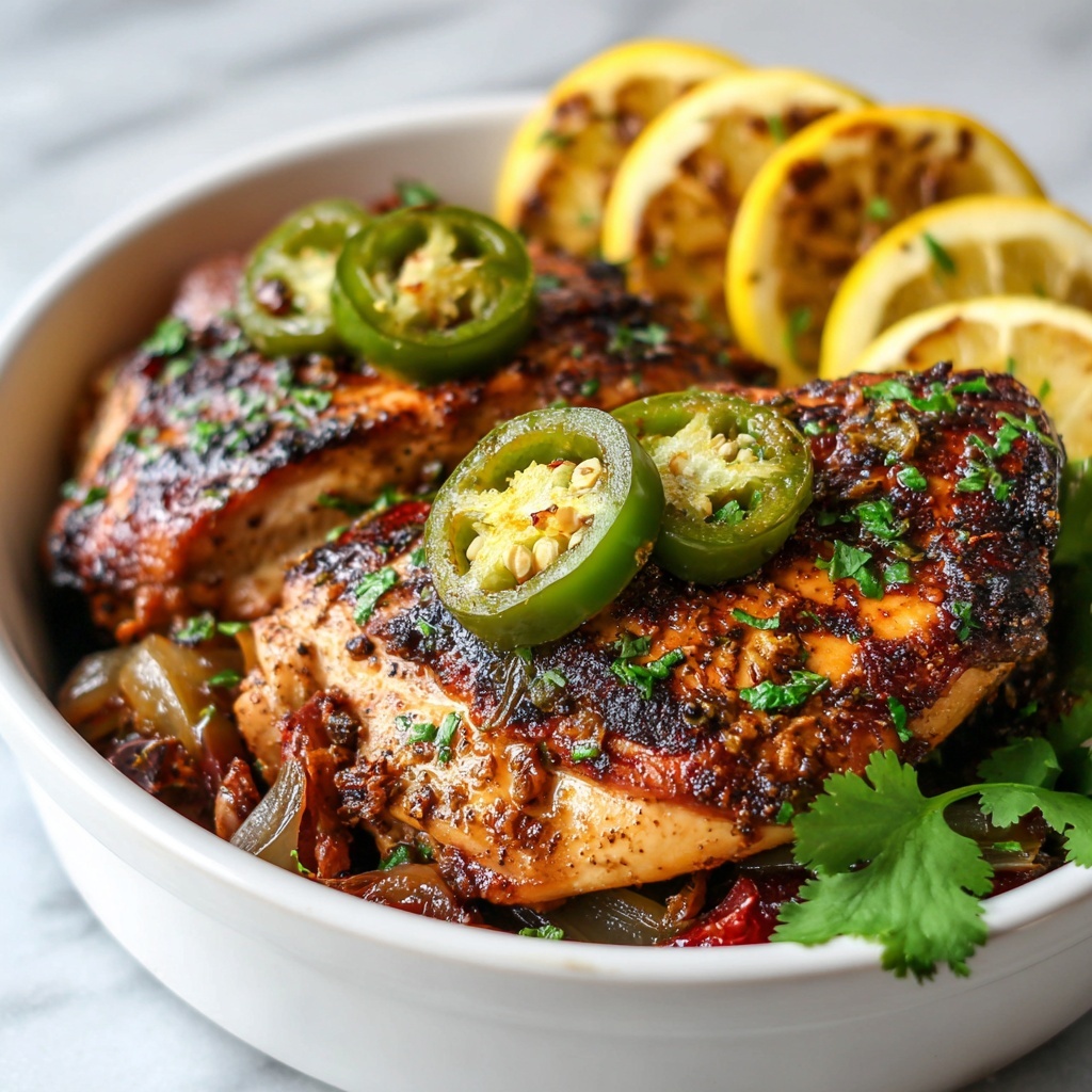 Red Pepper Lemon Chicken Recipe - Recipe Image