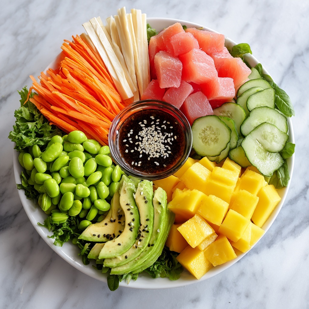 Poke-Inspired Salad Bowl Recipe - Recipe Image