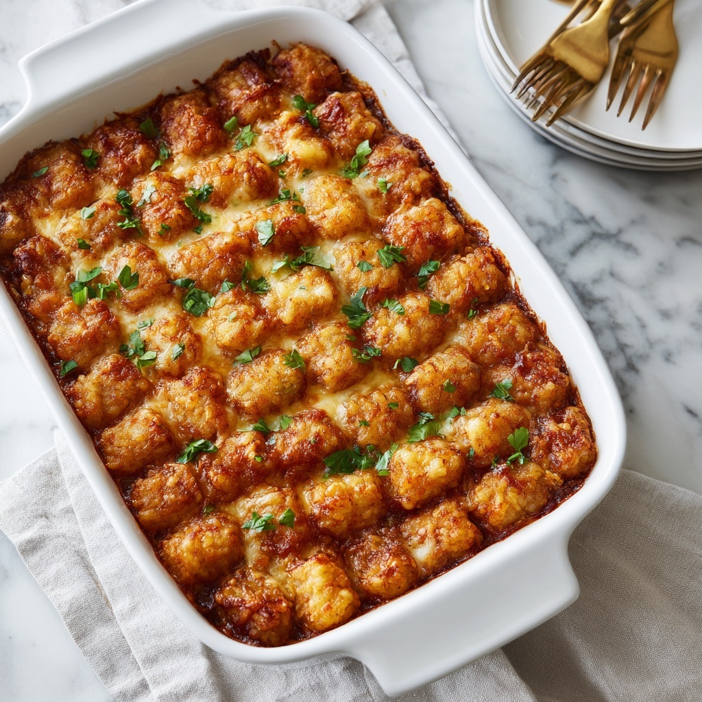 Tater Tot Breakfast Casserole Recipe - Recipe Image