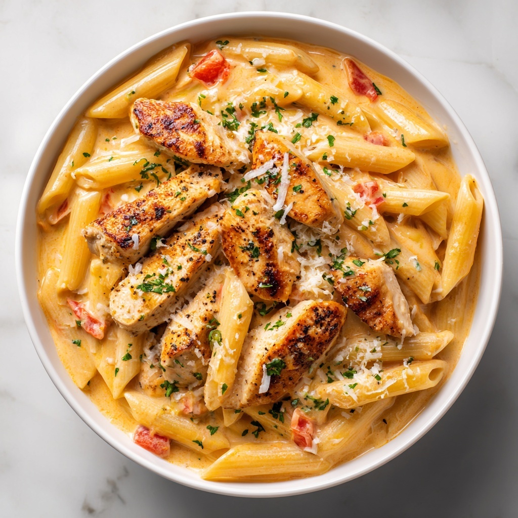 One Pot Taco Chicken Alfredo Pasta Recipe - Recipe Image