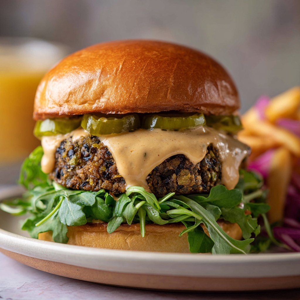 Epic Black Bean Burger Recipe - Recipe Image