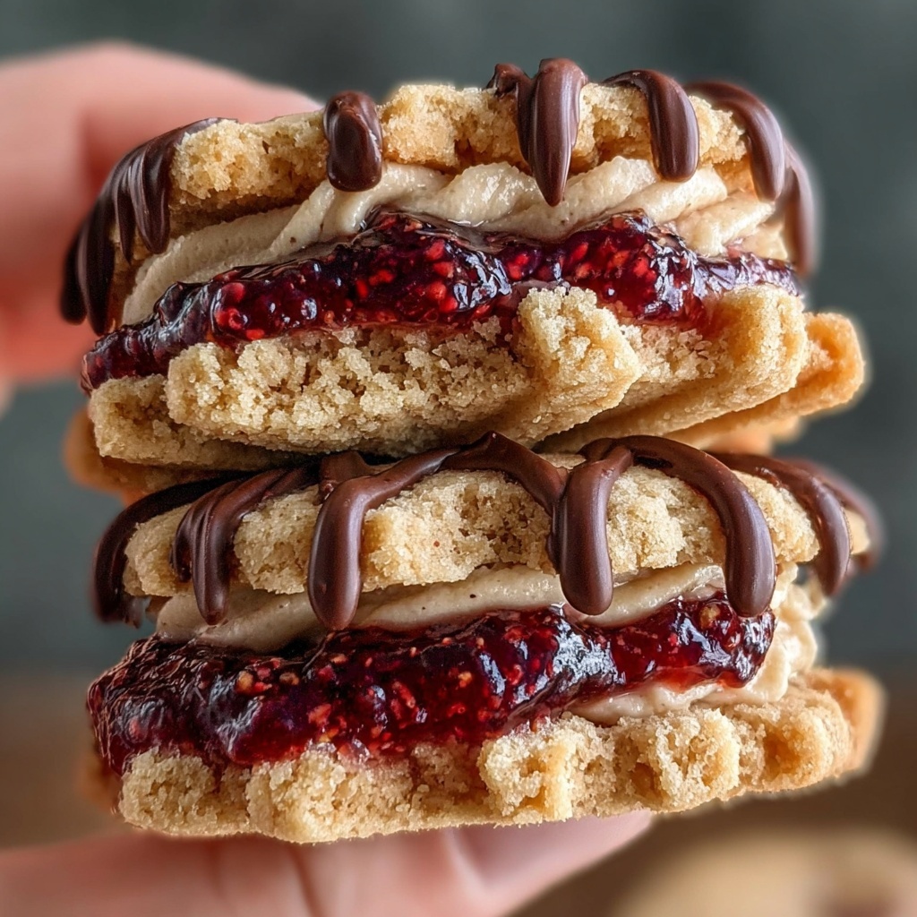 PB and J Stuffed Cookies: The Ultimate Recipe and Baking Guide Recipe - Recipe Image