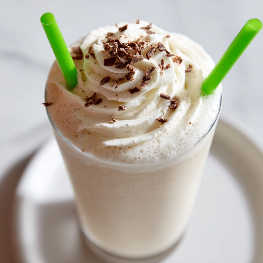 Vanilla Bean Frappuccino Recipe - Recipe Image