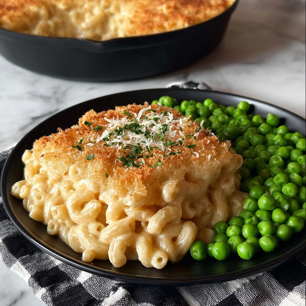 Parmesan Garlic Chicken Mac and Cheese Recipe - Recipe Image
