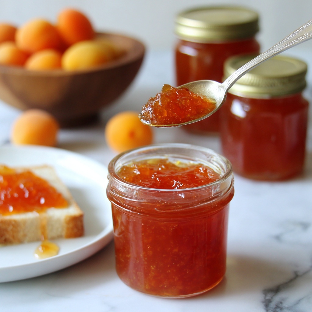 Apricot Jam Without Pectin Recipe - Recipe Image