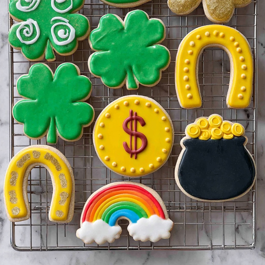 St. Patrick’s Day White Chocolate M&M Cookies Recipe - Recipe Image