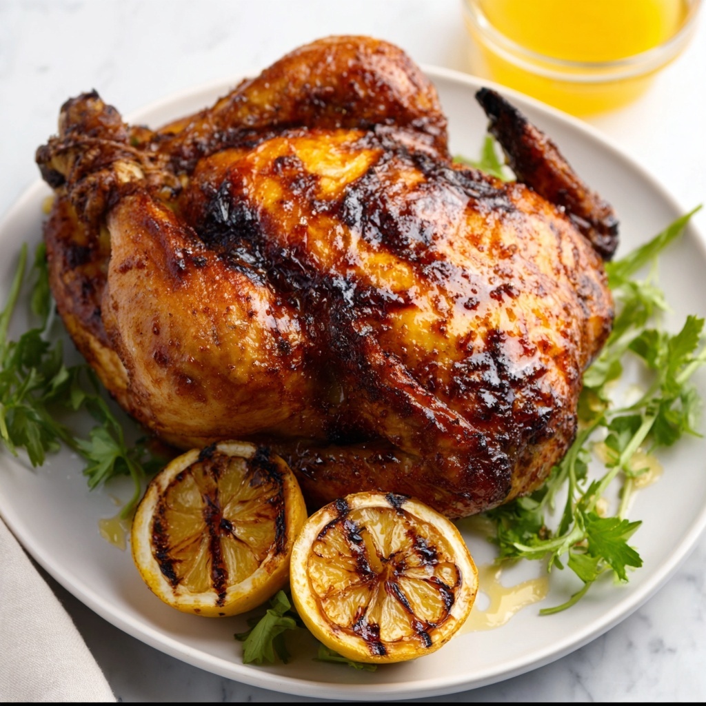 Honey Lemon Roast Chicken Recipe - Recipe Image