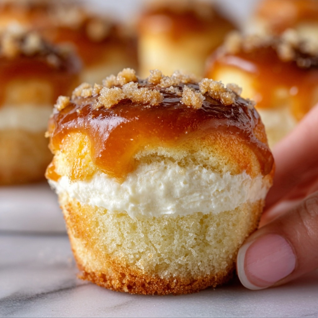 Vanilla Bean Crème Brûlée Cheesecake Cupcakes Recipe - Recipe Image