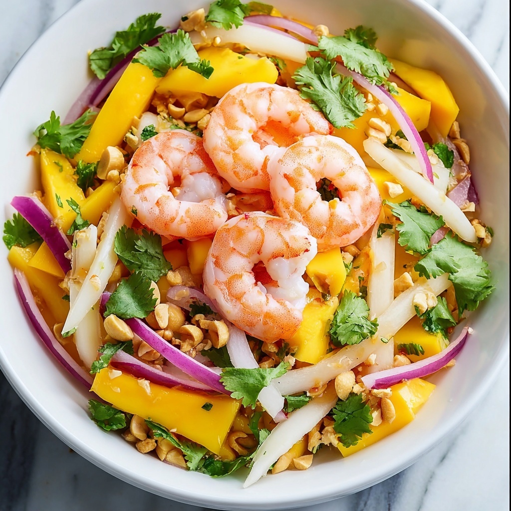 Vietnamese Green Mango Salad with Shrimp Recipe - Recipe Image