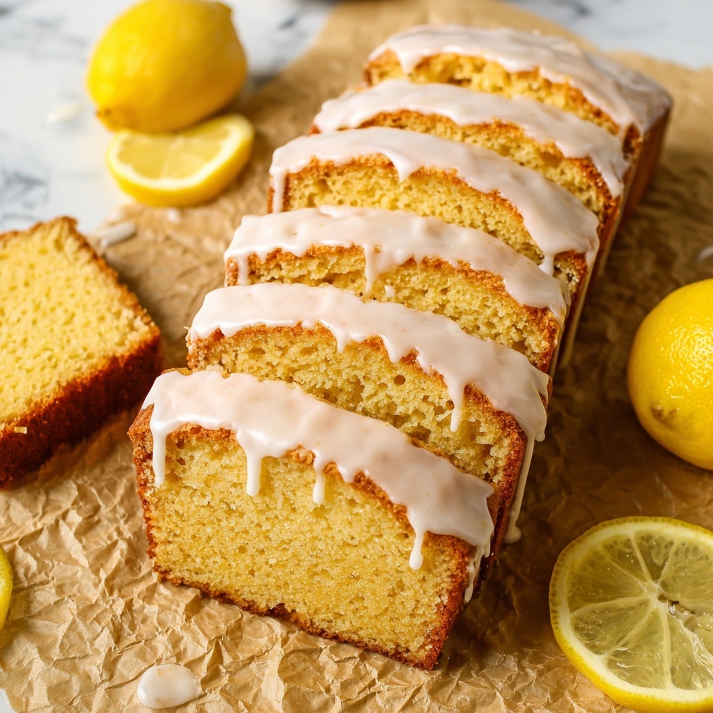 Vegan Lemon Loaf Cake (Starbucks Copycat) Recipe - Recipe Image