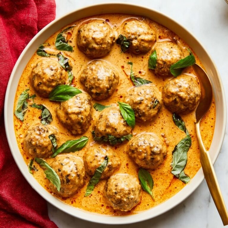 Creamy Marry Me Chicken Meatballs Recipe