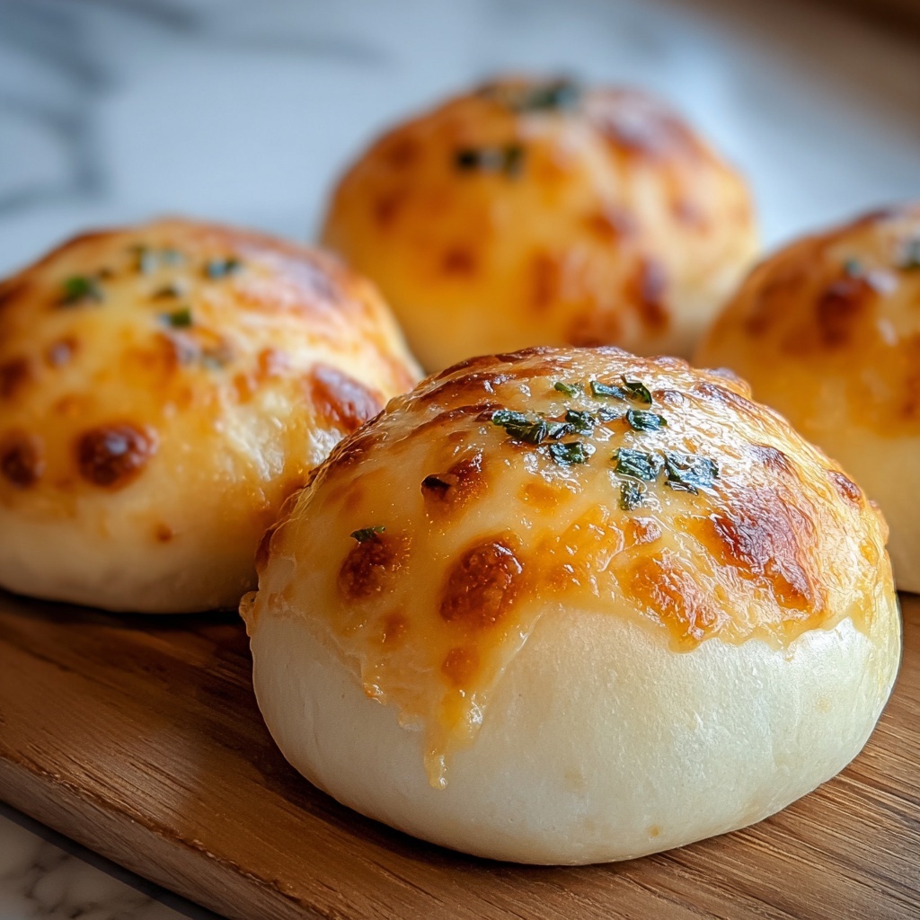 Baked Cheese Buns Recipe - Recipe Image