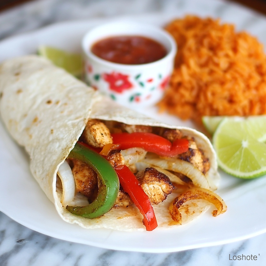 The Best Chicken Fajitas Recipe - Recipe Image