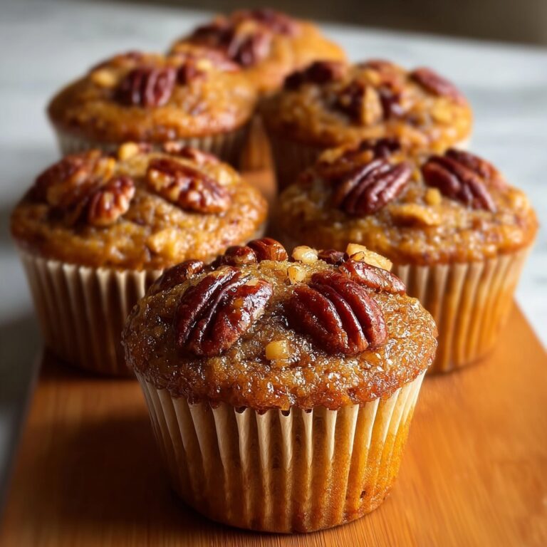 Pecan Pie Brown Sugar Muffins Recipe