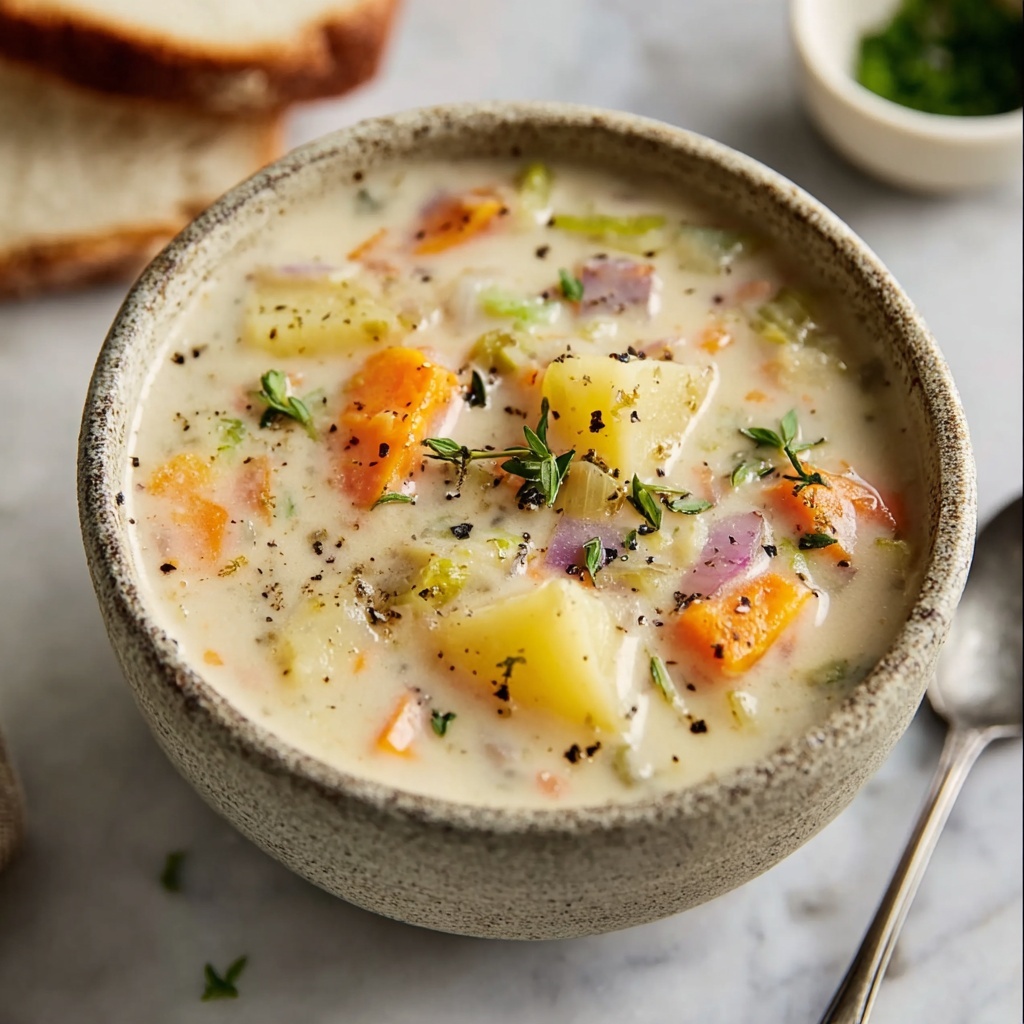 Creamy Vegetable Soup Recipe - Recipe Image