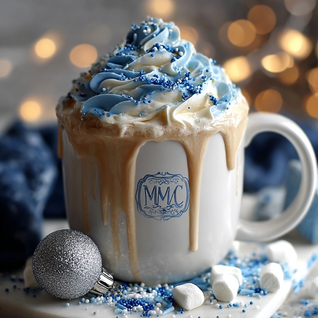 Frostbite Blue Christmas Cocoa Recipe - Recipe Image
