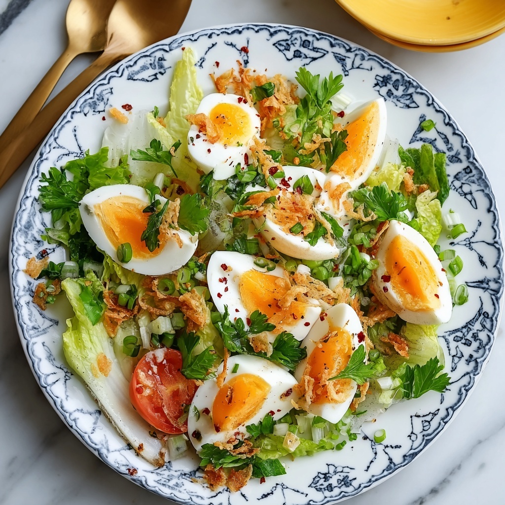 Crispy Egg Salad Recipe - Recipe Image